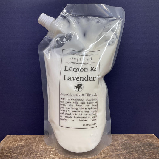 "Lemon & Lavender" Lotion Refill -Simplified