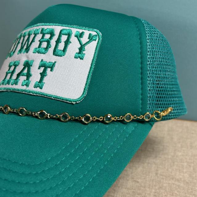 Decorative Hat Chain- Lucky Girl