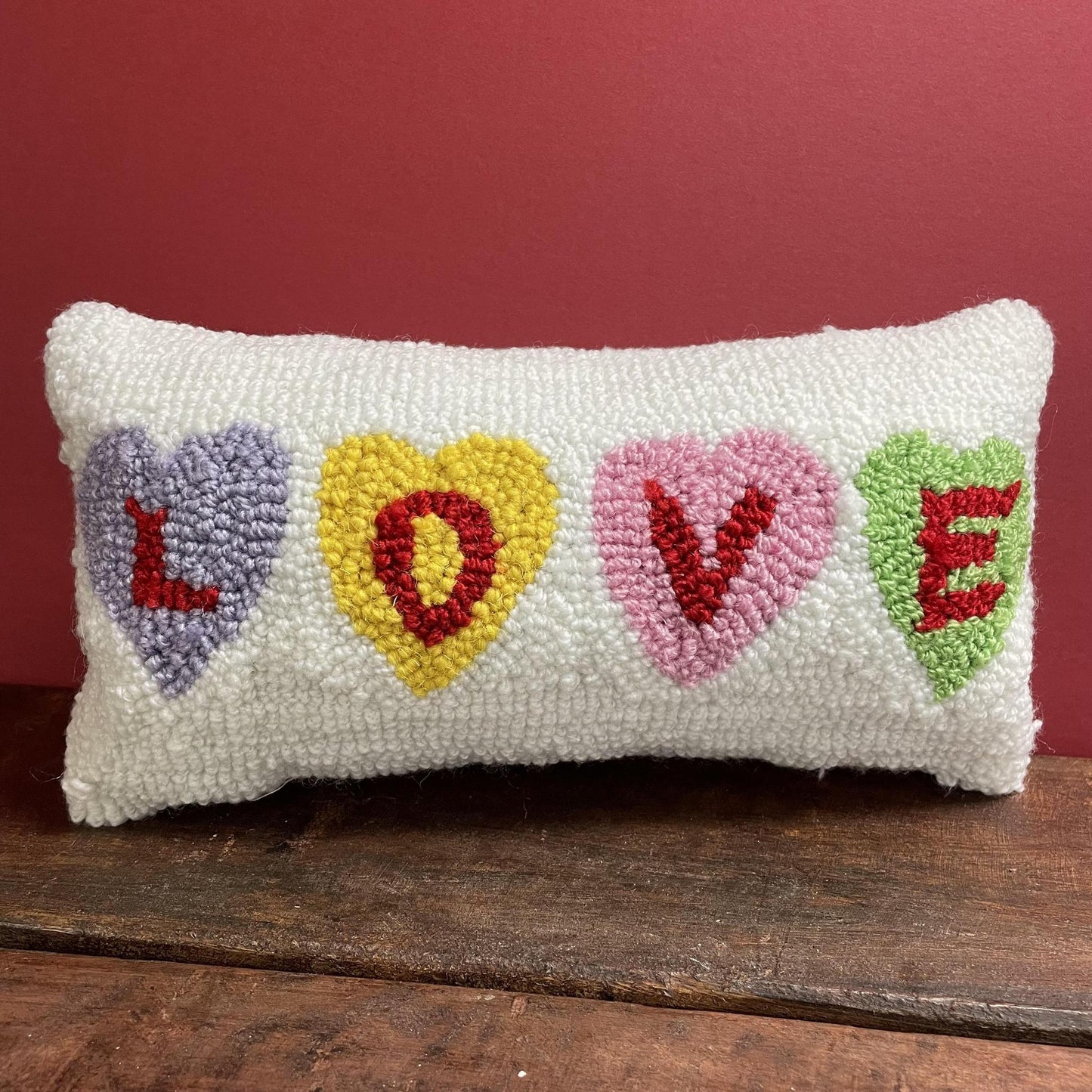 Talk Love Hook Pillow - C&F