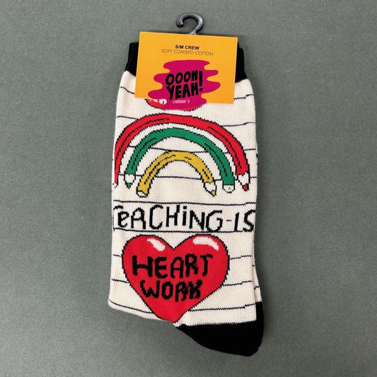 Heart Work Socks- Oooh Yeah Socks