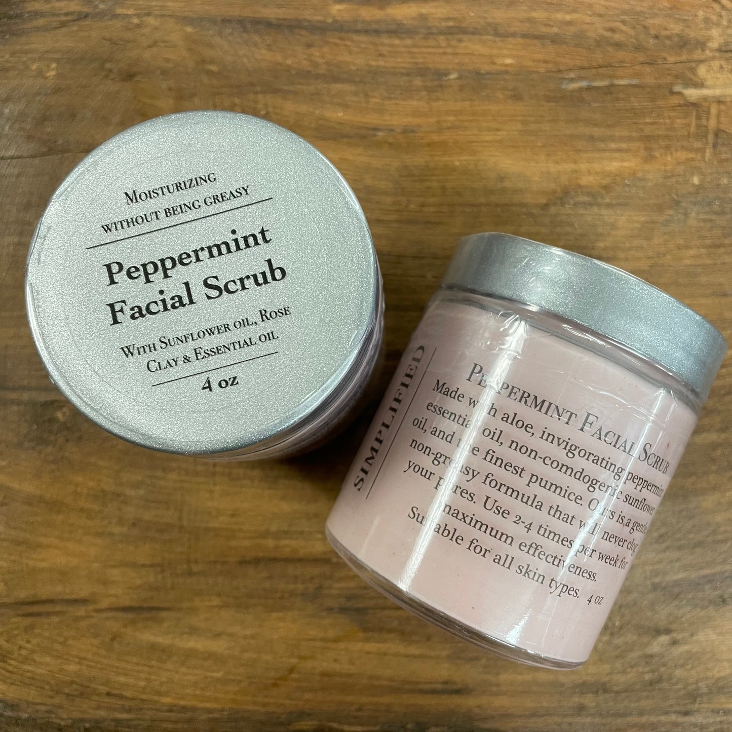 Peppermint Facial Scrub -Simplified