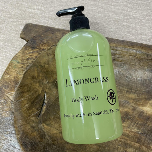 "Lemongrass" Body Wash -Simplified