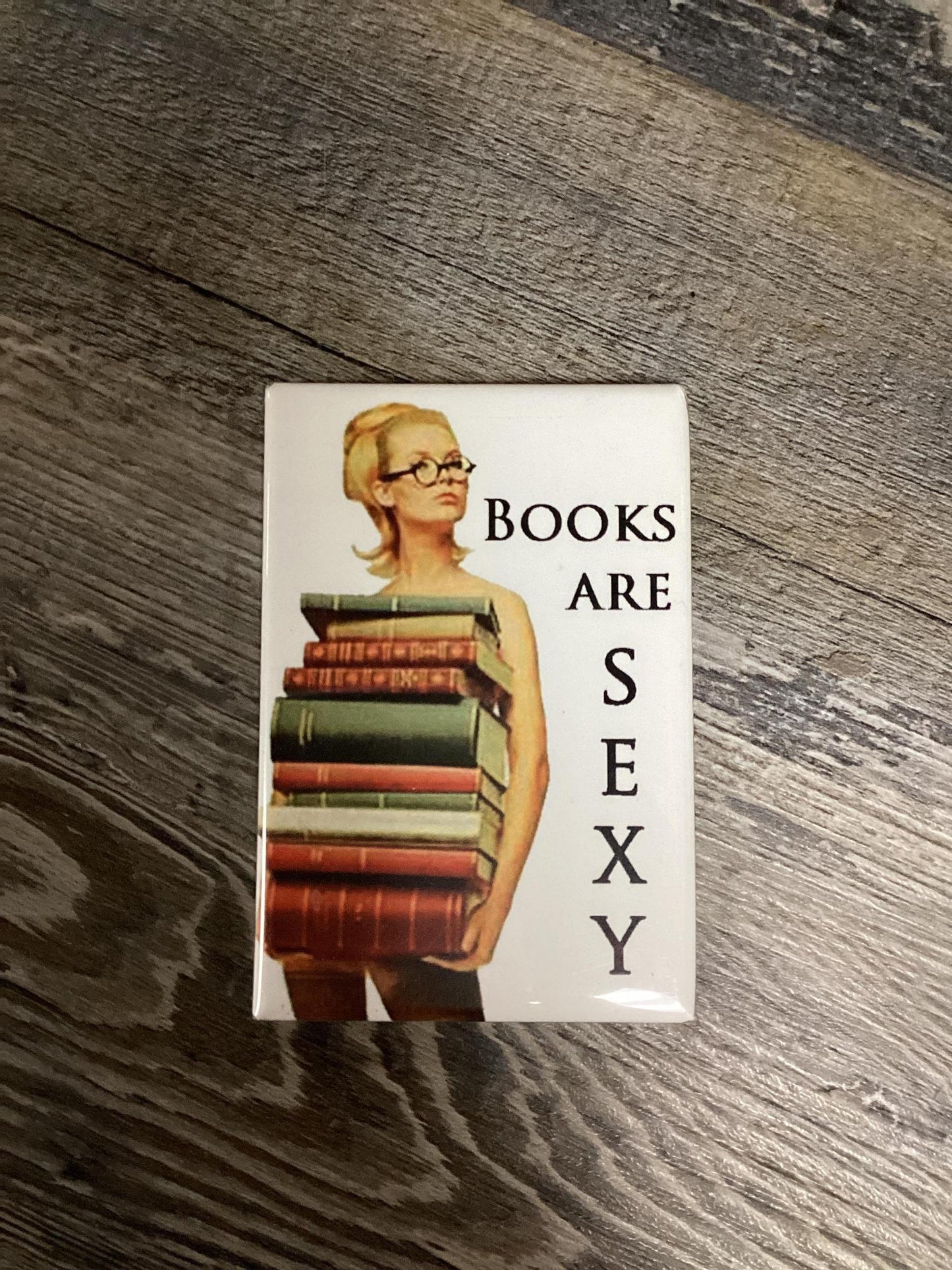 "Book Are Sexy" Magnet