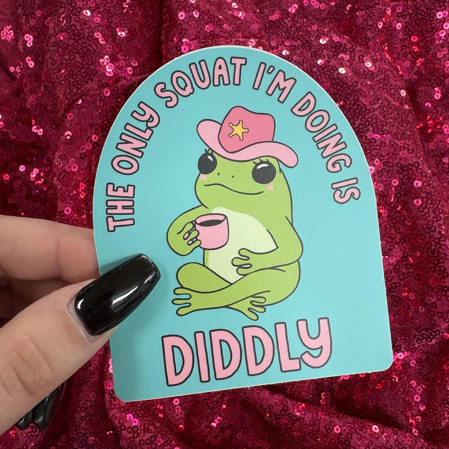 Diddly Squat Sticker - Mugsby
