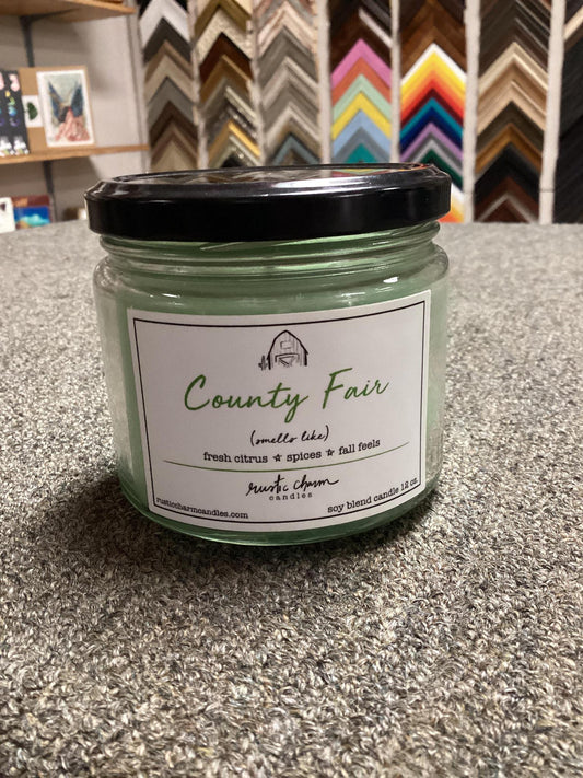 "County Fair" Candle -Rustic Charm