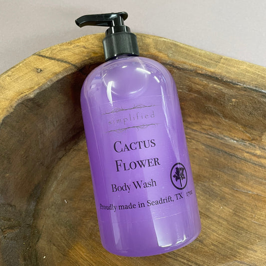 Cactus Flower Body Wash- Simplified