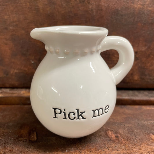 "Pick Me" Toothpick Holder- Mud Pie