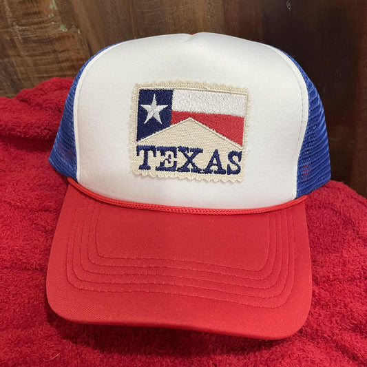 Red, White & Blue Texas- Trucker Hat
