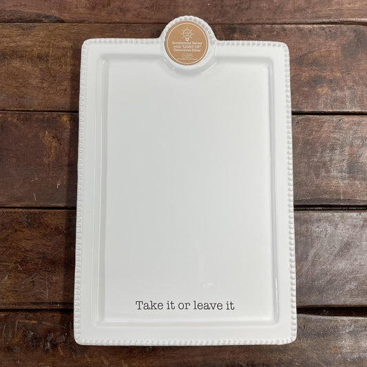 Circa Accessory Platter - Mud Pie