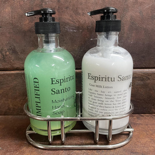 "Espiritu Santo" Soap And Lotion Set -Simplified