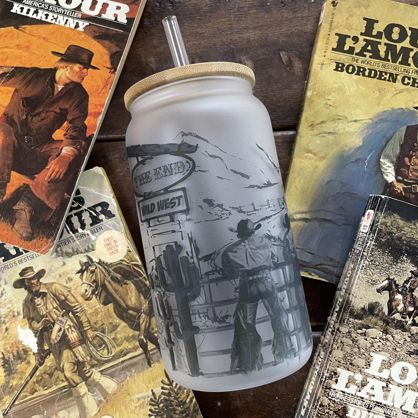 End of the West Tumbler- Ranchy Roan