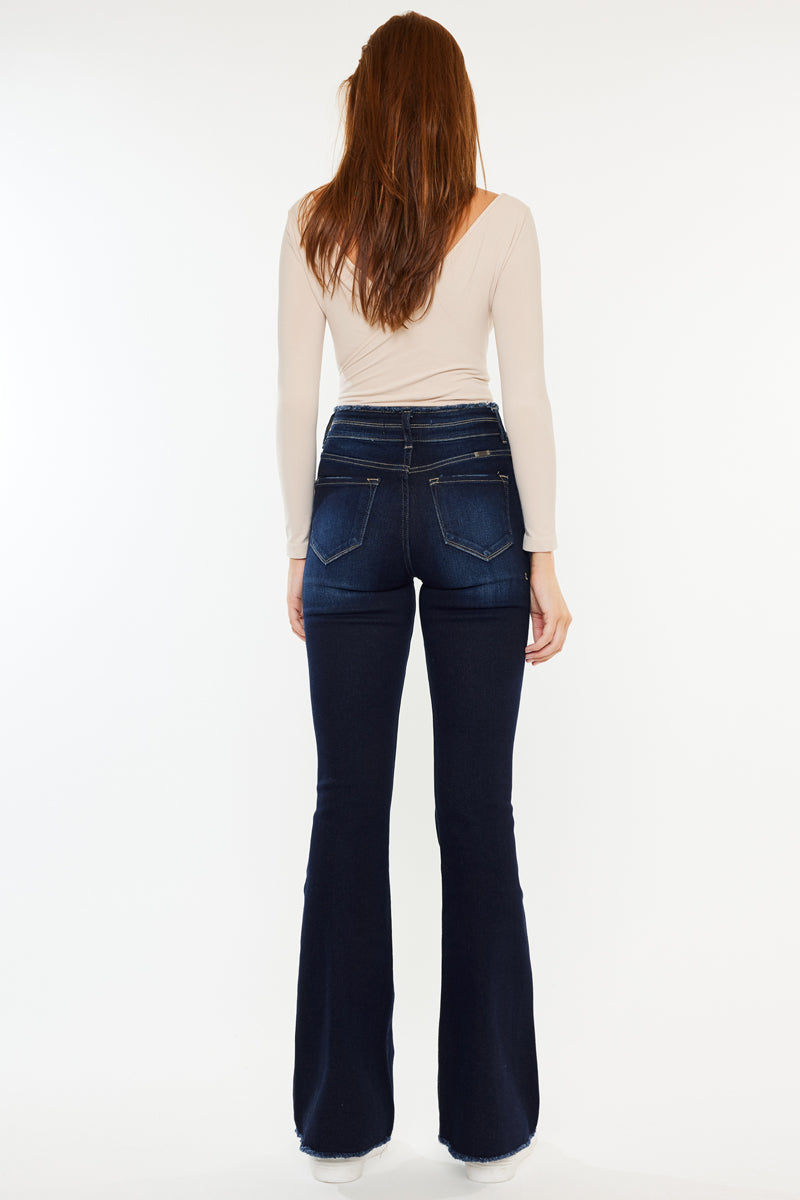 Morgan High Rise Flare Jeans- Kan Can