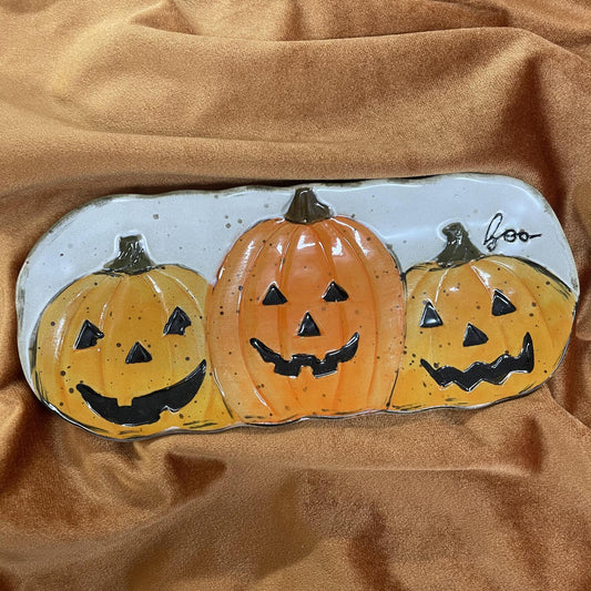 Pumpkins Tidbit Platter