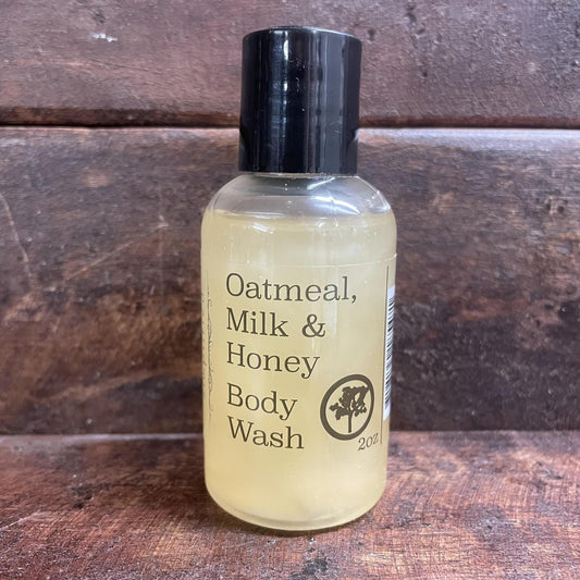 "Oatmeal, Milk & Honey" Body Wash 2oz -Simplified