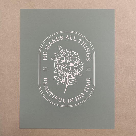 All Things Beautiful Print - Anastasia Co.