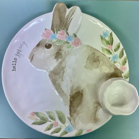 Bunny Chip N Dip Plater- Easter Mud Pie