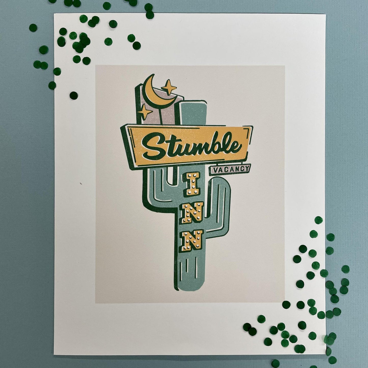 Stumble Inn Print- Deny Designs