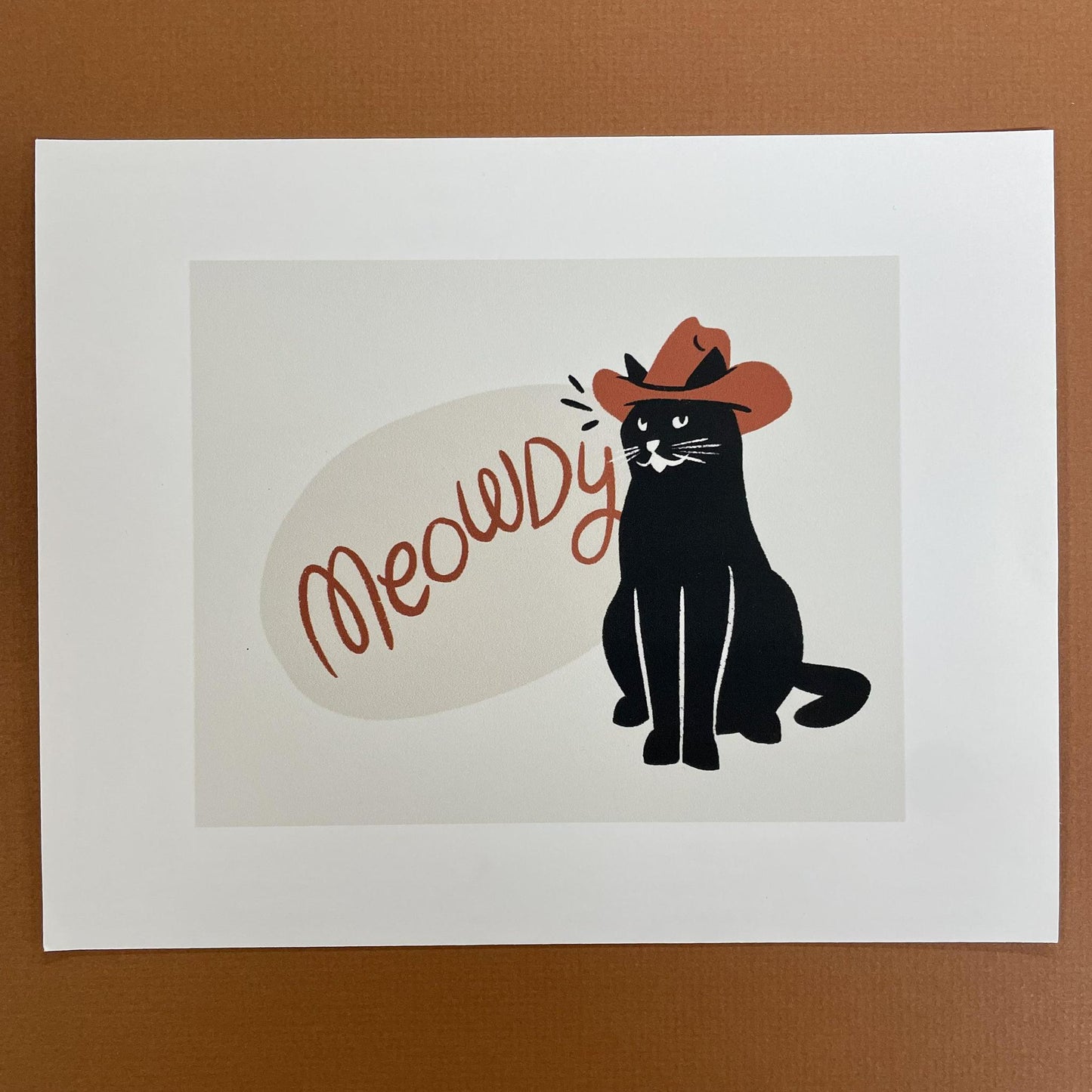 Meowdy Print- Deny Designs