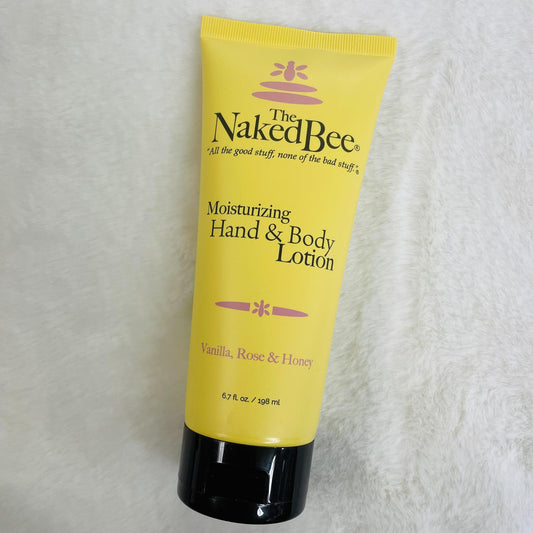 "Vanilla, Rose & Honey" Lotion -Naked Bee