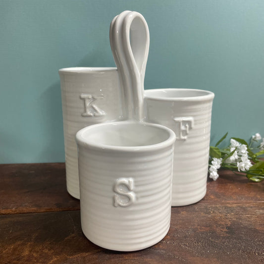 Utensil Caddy- Mud Pie