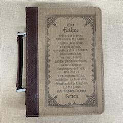 The Lord's Prayer Bible Cover- CAG