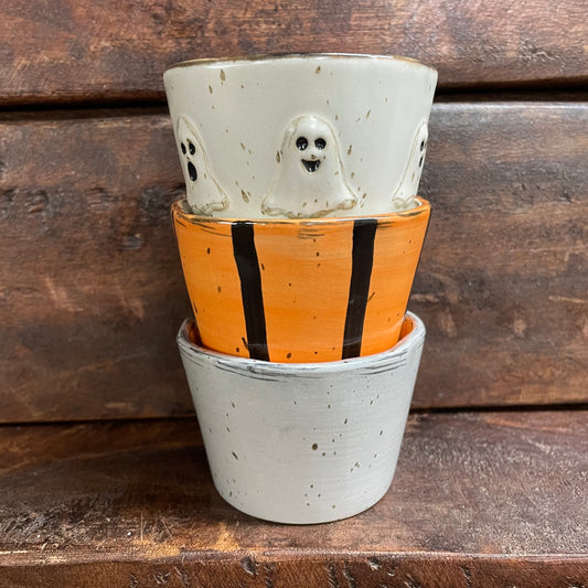 Halloween Ramekin Set - Orange