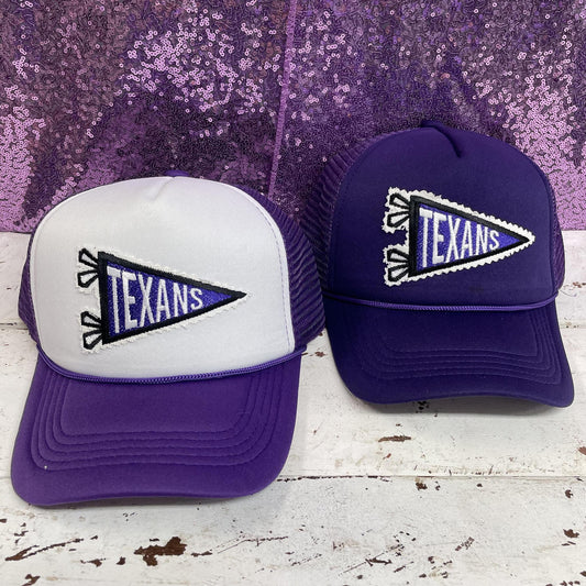 Texas Pennant Trucker Cap