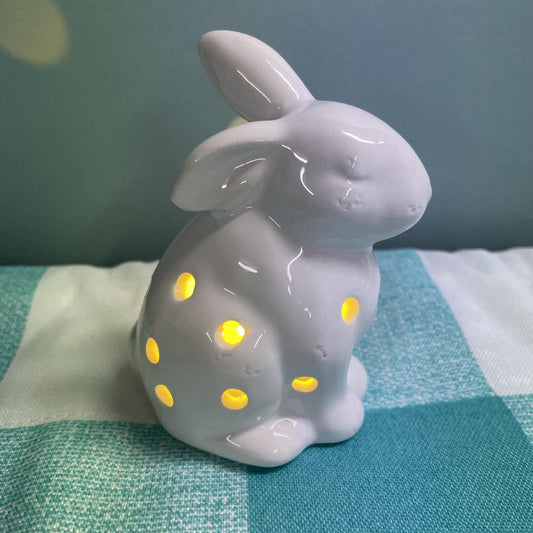 Bunny Light-Up Sitter- Easter Mud Pie