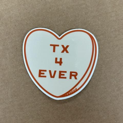 Texas 4 Ever Sticker- MLH