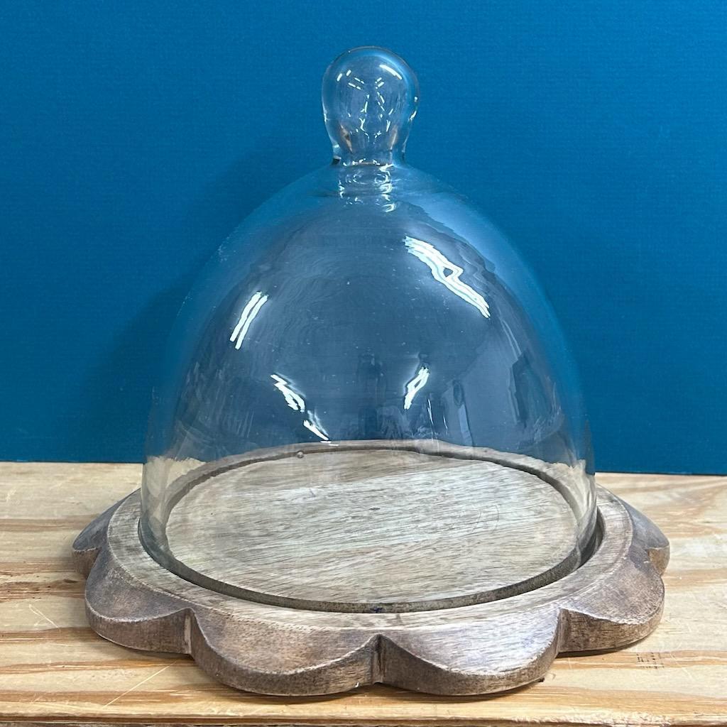 Scallop Cloche Small- Mud Pie