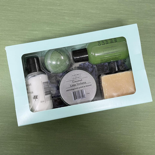 "Coconut Lime Verbena" Gift Set -Simplified