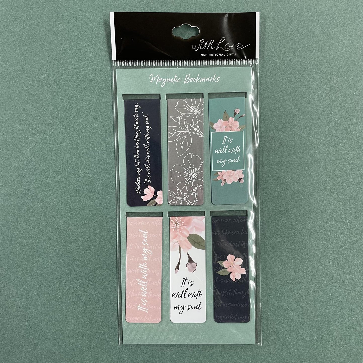 Magnetic Bookmark Set - It Is Well