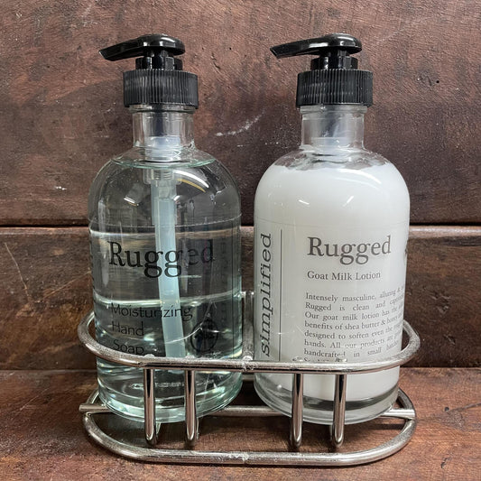 "Rugged" Soap And Lotion Set -Simplified