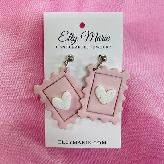 Sent With Love Clay Drop Earrings