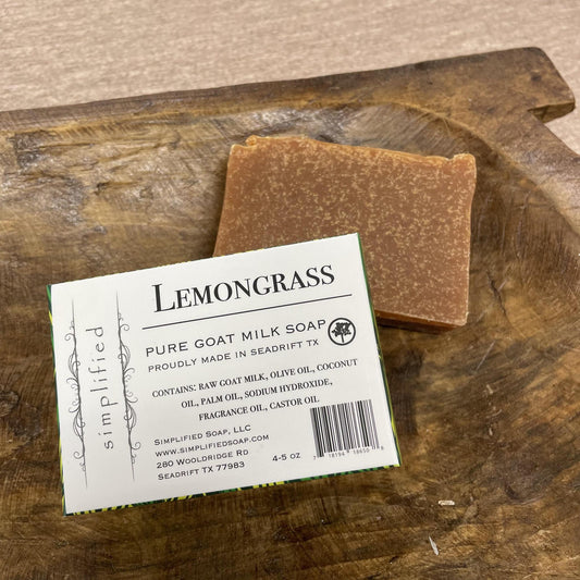 "Lemongrass" Bar Soap -Simplified
