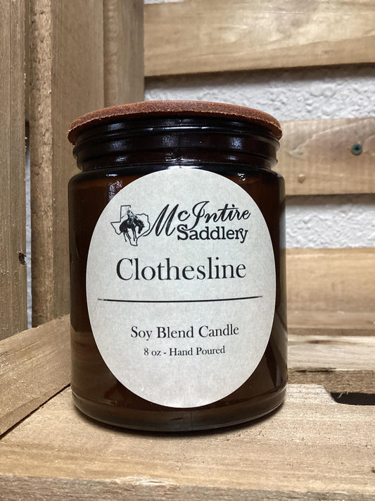 "Clothesline" Candle -McIntire Saddlery