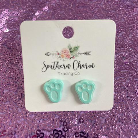 Blue Easter Candy- Earrings