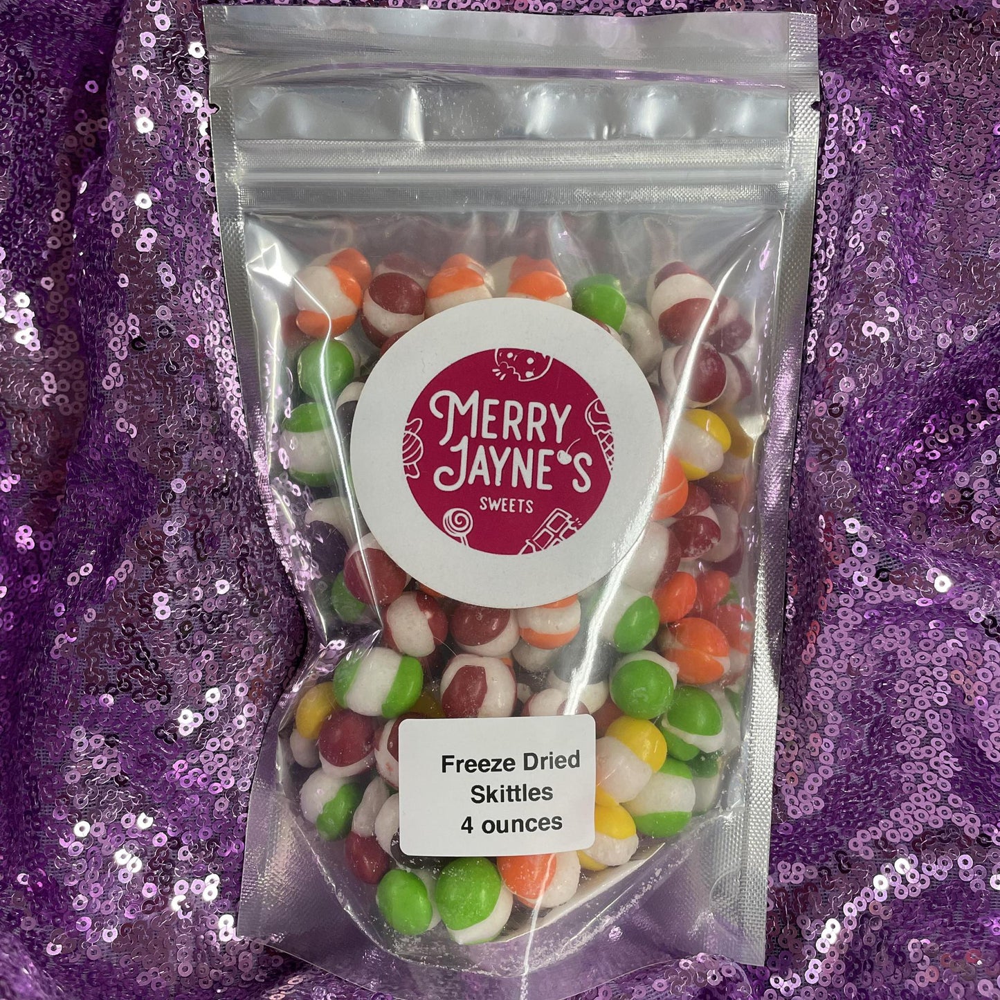 Freeze Dried Skittles- Mary Jane's