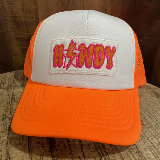 Neon Howdy- Trucker Hat