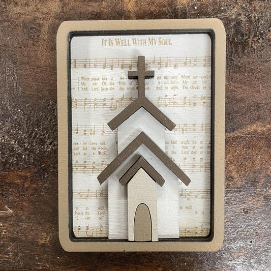 It Is Well Magnet - Pine Designs