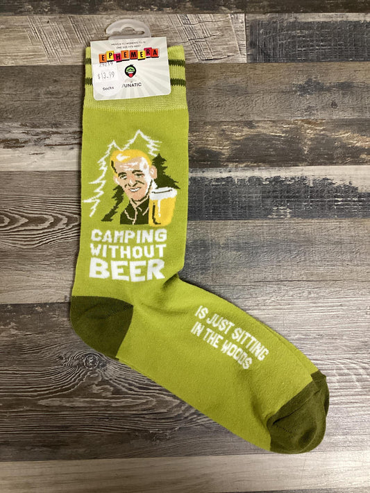 "Camping Without Beer..." Socks - Funatic