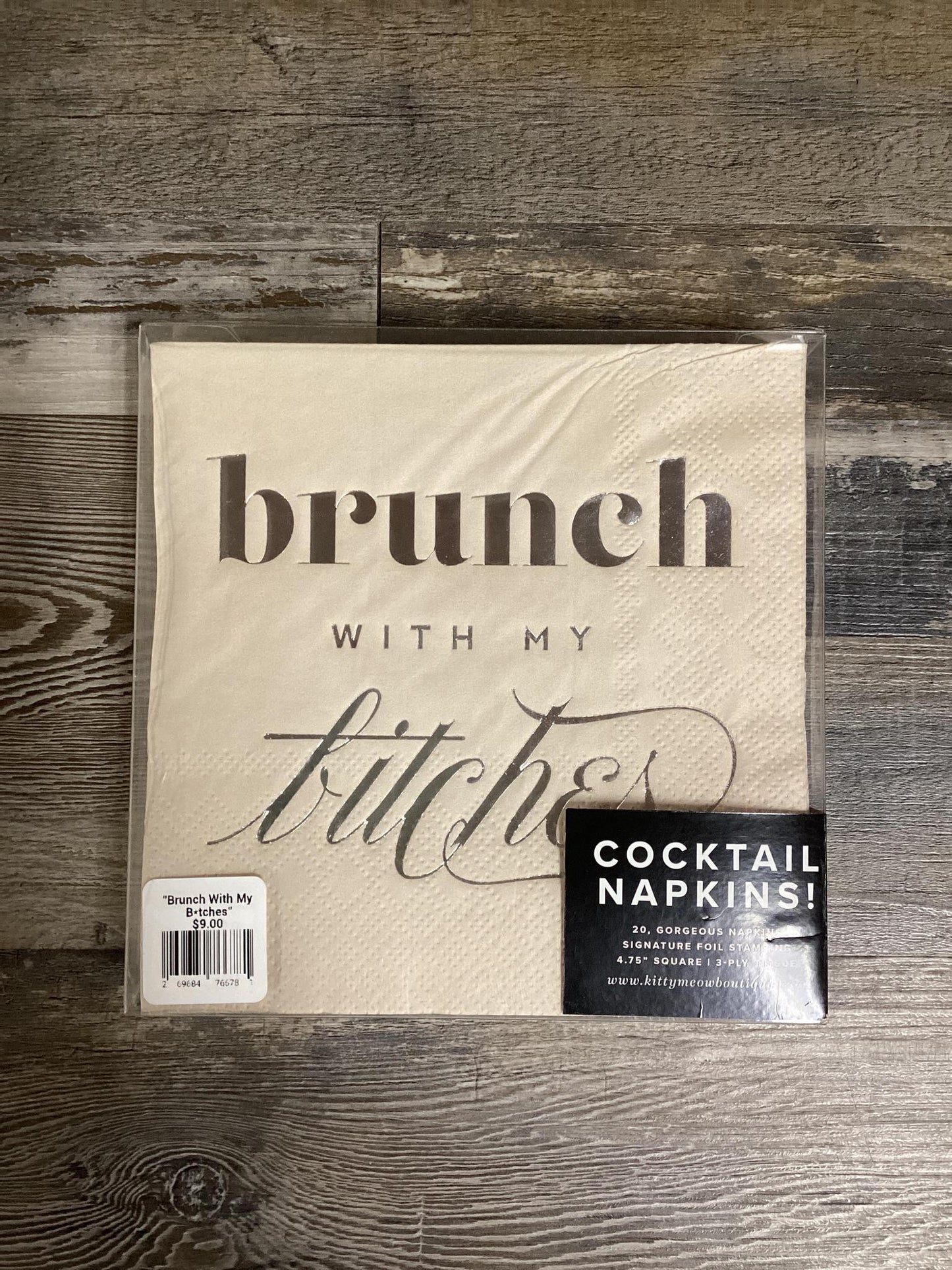 "Brunch With My B*tches" Cocktail Napkins