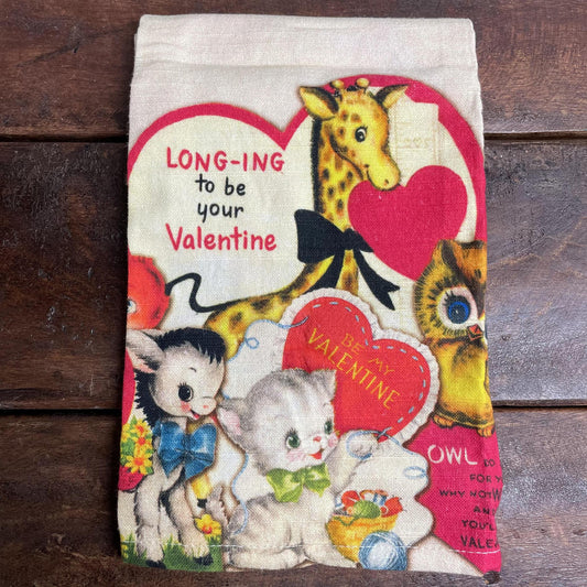Longing to Be Your Valentine Towel- Primitives by Kathy