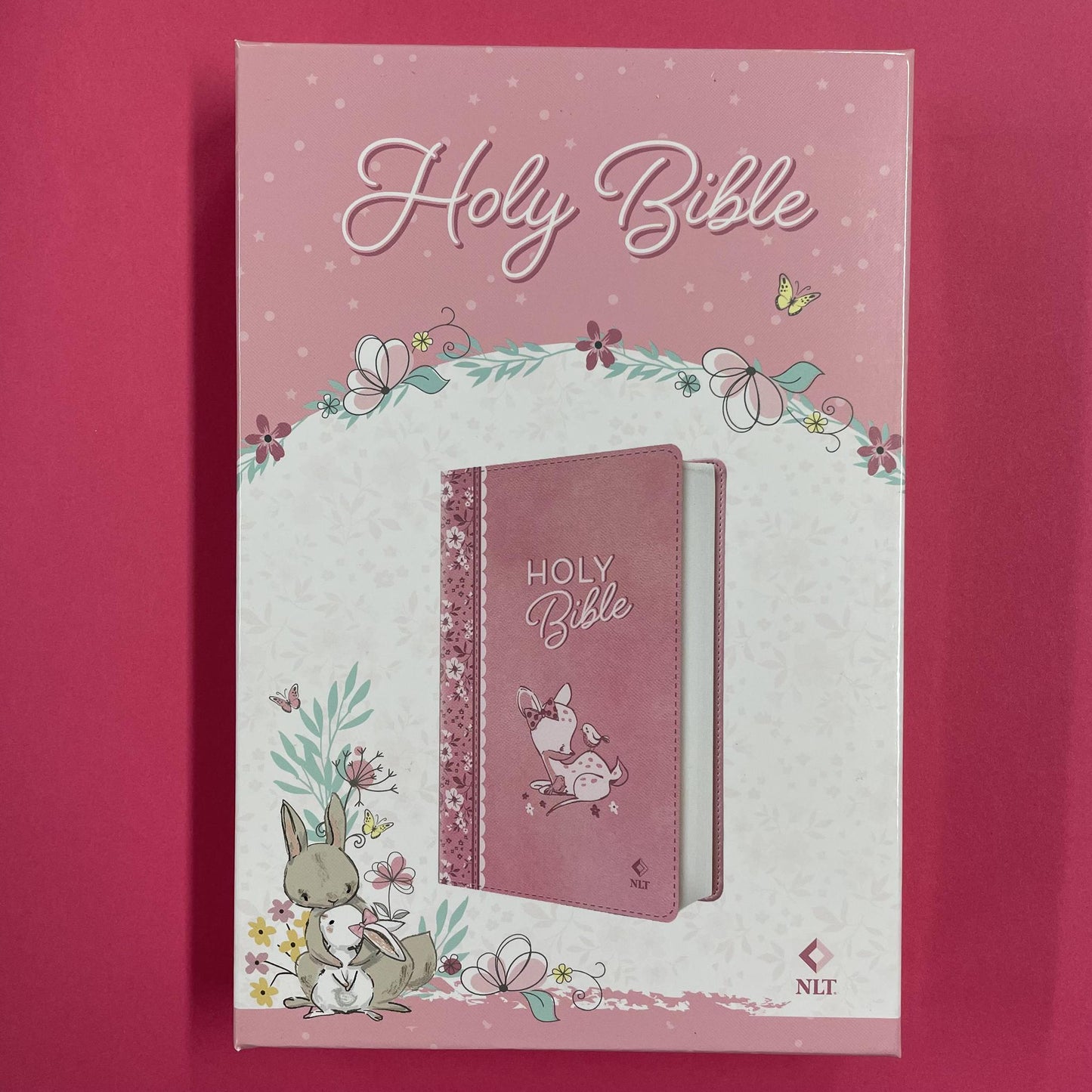 NLT Infant Bible - Pink