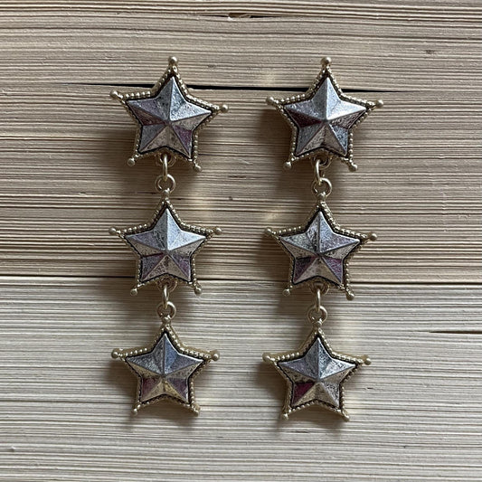Dillon Statement Star Earrings - Canvas Style