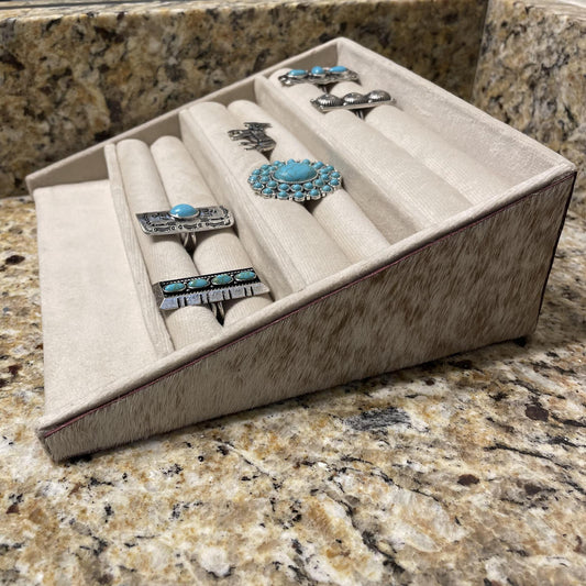 Cowhide Ring Holder- Cheekys Brand