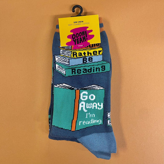 I'm Reading Women's Crew Socks- Oooh Yeah Socks