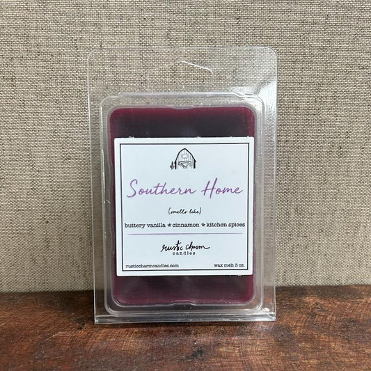 "Southern Home" Wax Melts -Rustic Charm