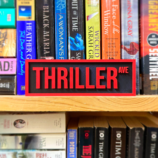 Thriller Street Sign - The Crafted Nook