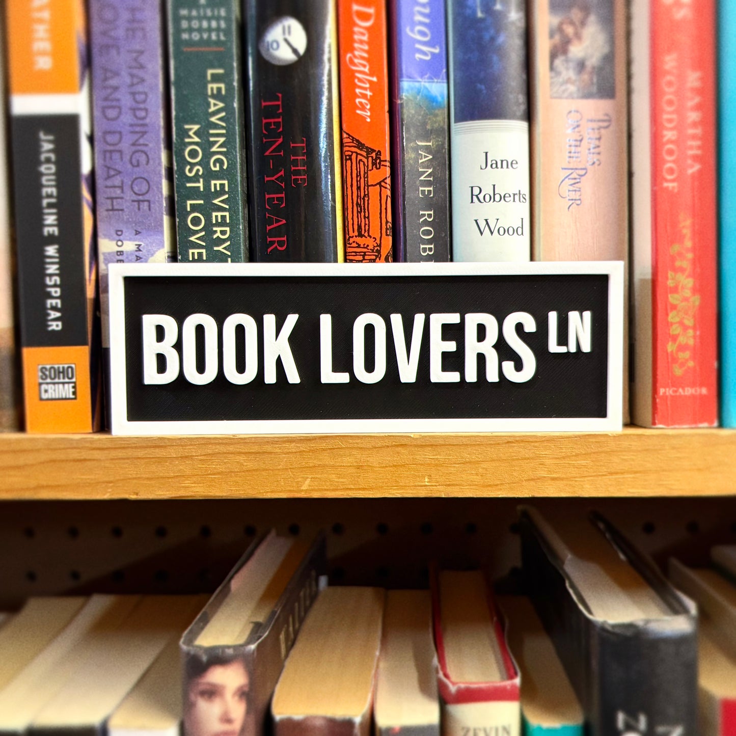 Book Lovers Street Sign - The Crafted Nook